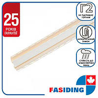 Планка FaSiding "внутрішній кут" "Льон" Т-13. 3.05 м