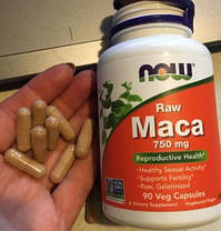 Екстракт маки перуанської NOW Maca 750 мг 30 капс, фото 2