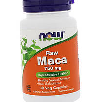 Екстракт маки перуанської NOW Maca 750 мг 30 капс, фото 3