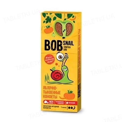 Натуральні цукерки Snail Bob (Равлик Боб), яблоко-гарбуз, 30 г