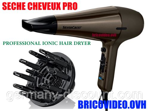 Фен професійний з іонізацією SilverCrest SHTR 2400 A1 (Німеччина)