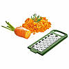 Овочерізка ручна Ernesto Multi-Purpose Grater 5 насадок зелена, фото 2