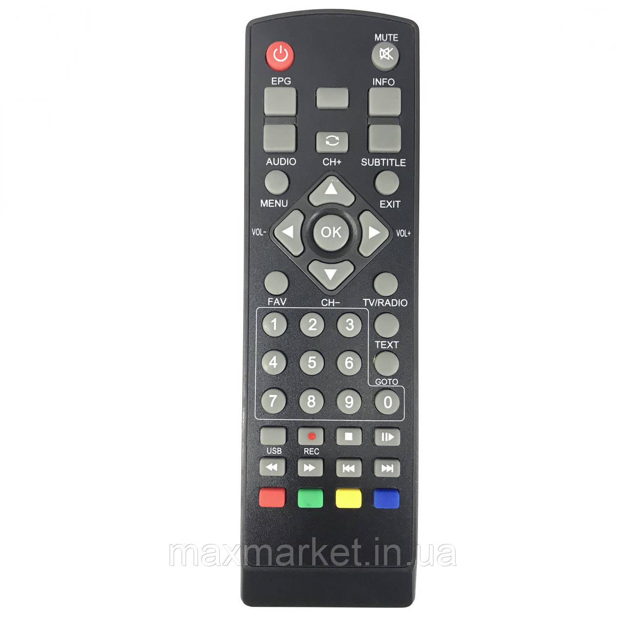 Пульт для DVB-T2 Romsat TR-2017HD