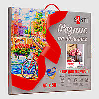 Картина за номерами в коробці Аромат півоній, 40 * 50 см., SANTI (954014), фото 4