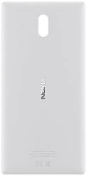 Задня панель корпусу (кришка акумулятора) для Nokia 3 Dual Sim (TA-1032), оригінал Білий
