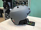 Гірськолижний шолом Bern Macon EPS MIPS Helmet Matte Grey / Black Liner Medium (55-59cm), фото 5