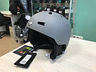Гірськолижний шолом Bern Macon EPS MIPS Helmet Matte Grey / Black Liner Medium (55-59cm), фото 7