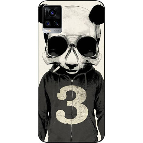 Силіконовий бампер для Vivo V20 із зображенням Панда, фото 1