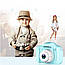 Дитячий цифровий фотоапарат з функцією відео камера для дитини блакитний Summer Vacation Cam, фото 5