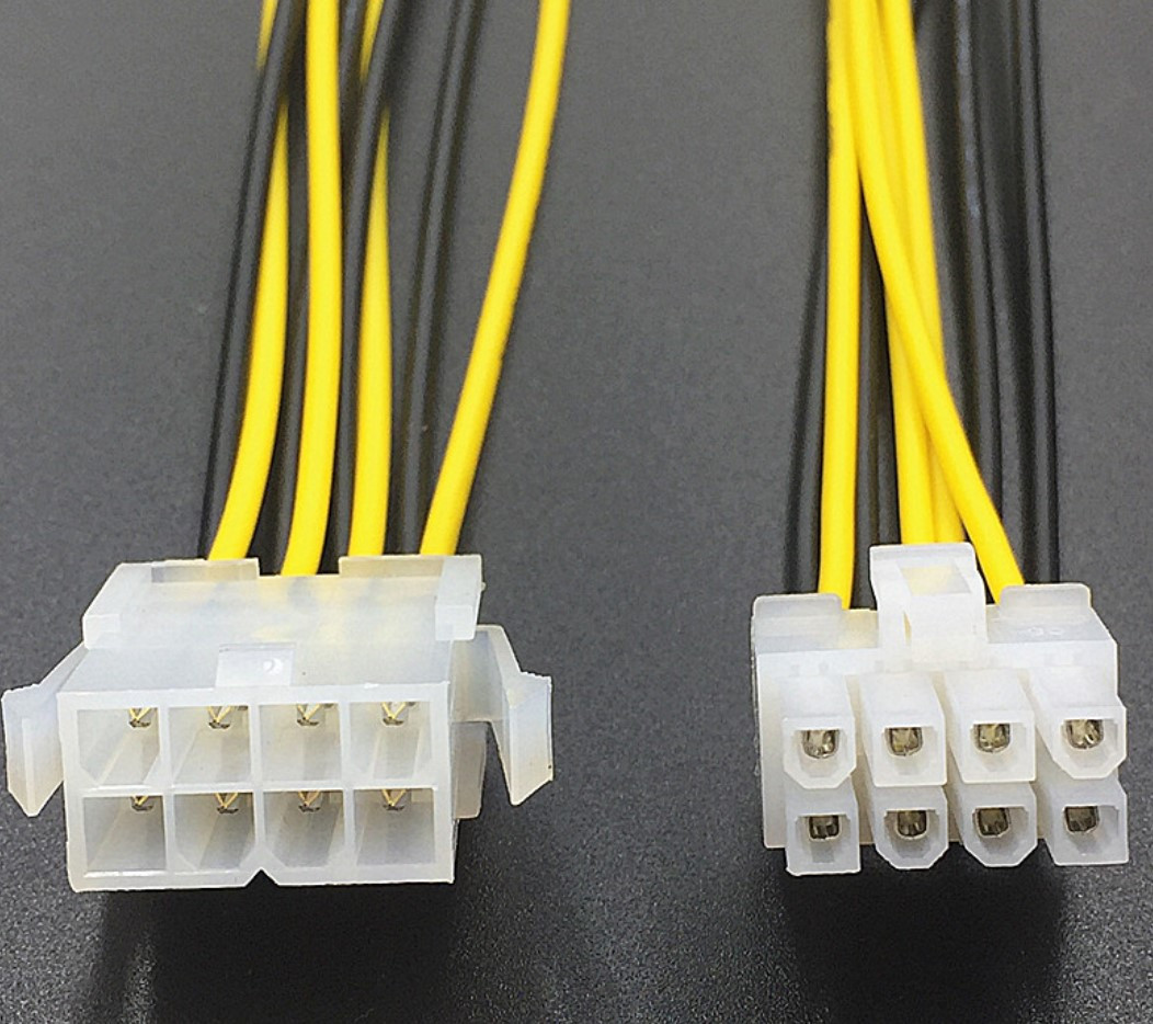 Подовжувач 8 pin піновий для живлення процесора