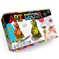 Набор для творчества DankoToys DT ARTD-01-04 Расписная гипсовая фигурка Art Decor Динозавр