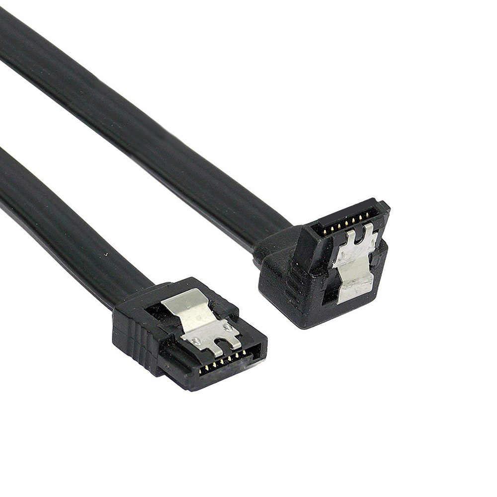 Кутовий SATA-кабель для під'єднання пристроїв Sata 3.0