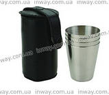 Стальные рюмки 4шт с нанесением логотипа методом гравировки, фото 5