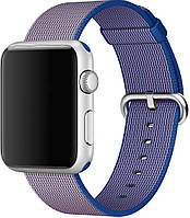 Тканевый ремешок Apple Band Royal for Watch 42mm, Blue Woven Nylon (MMA12)