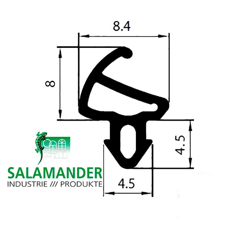 Ущільнювач для вікон Salamander ремонтний 8 мм