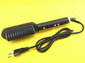 Гребінець-випрямляч для волосся Hair Straightener HQT-909B