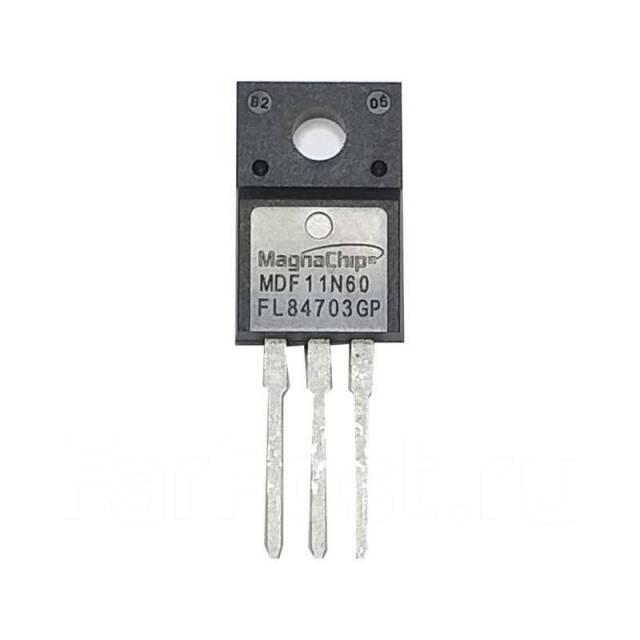 Транзистор MOSFET MDF11N60 11N60,  N-CH 660В 11А [TO-220F]