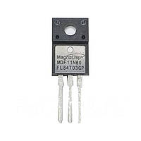 Транзистор MOSFET MDF11N60 11N60,  N-CH 660В 11А [TO-220F]