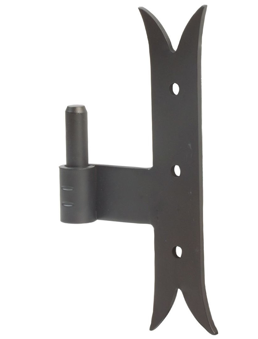 Підстава для петлі Amig 5000 200х35х4мм Ø14 ліве чорний (Іспанія), фото 1