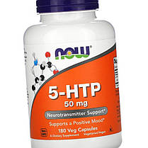 NOW Foods 5-HTP 50 mg 180 капс, фото 2