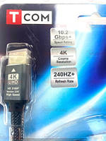 05-07-245. Шнур HDMI (штекер - штекер), version 2.0, в блистере, 2м