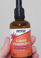 Вітамін Д3 NOW Foods Liquid Vitamin D-3 мл 59