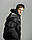 Зимова чоловіча куртка OGONPUSHKA Homie 2.0 Silk чорний, фото 3