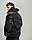 Зимова чоловіча куртка OGONPUSHKA Homie 2.0 Silk чорний, фото 4