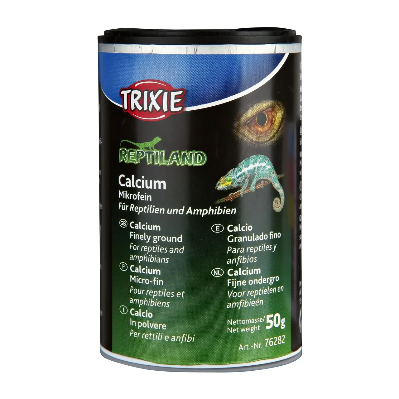 Кальцій мелкоразмолотый Trixie Calcium, finely ground для рослиноїдних і м'ясоїдних рептилій 50 г (76282)