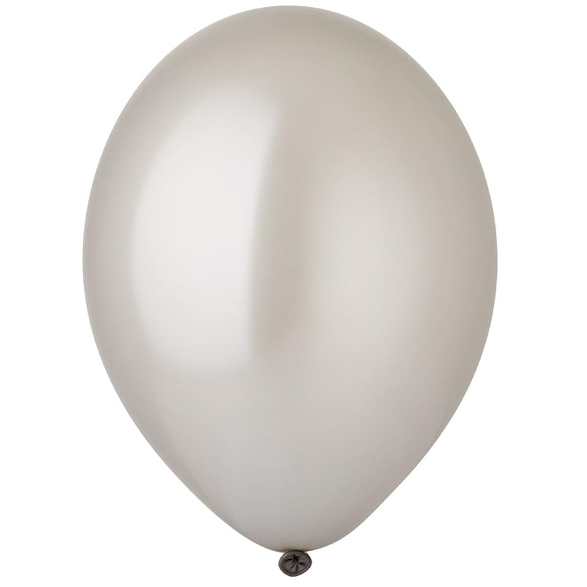 Латексна кулька срібний металік B85/061/ 10" Belbal
