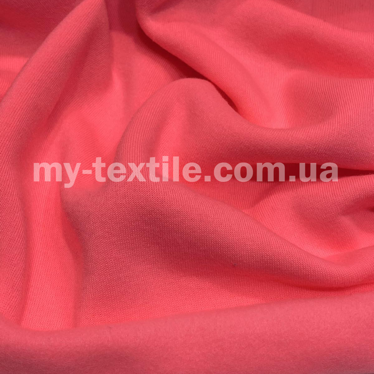 Тринитка з начосом неоновий Рожевий, фото 1