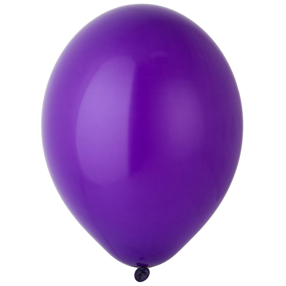 Латексна кулька бузковий (фіолетовий) пастель В85/153/ 10" Belbal