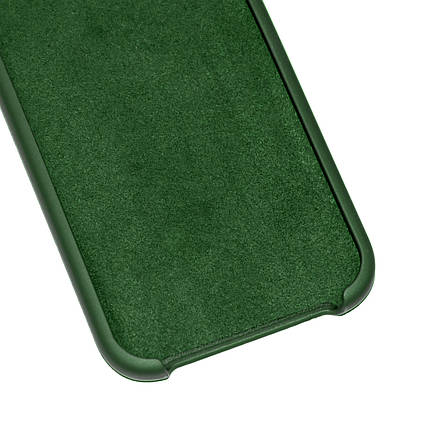 Чохол Silicone Case Premium для Samsung A12 / A125 / M12 Dark Green 22, фото 2