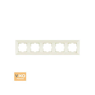 Рамка 5-тя горизонтальна крем Meridian