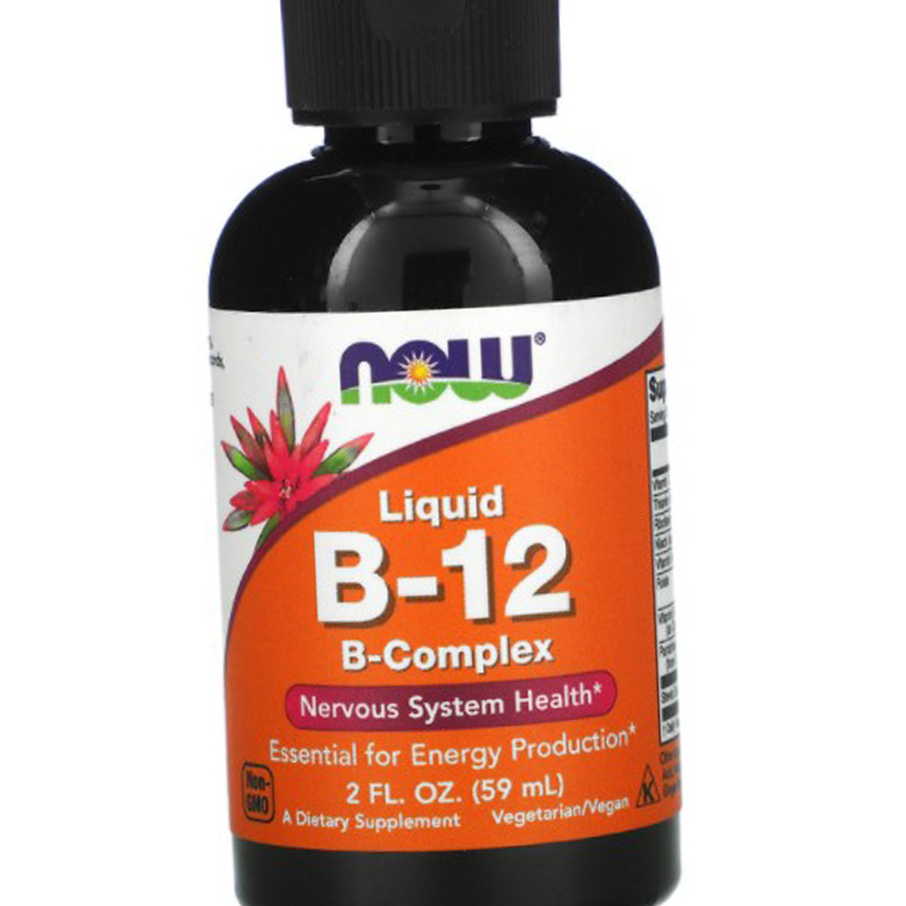 Вітамін В12 NOW B-12 Liquid 59 мл