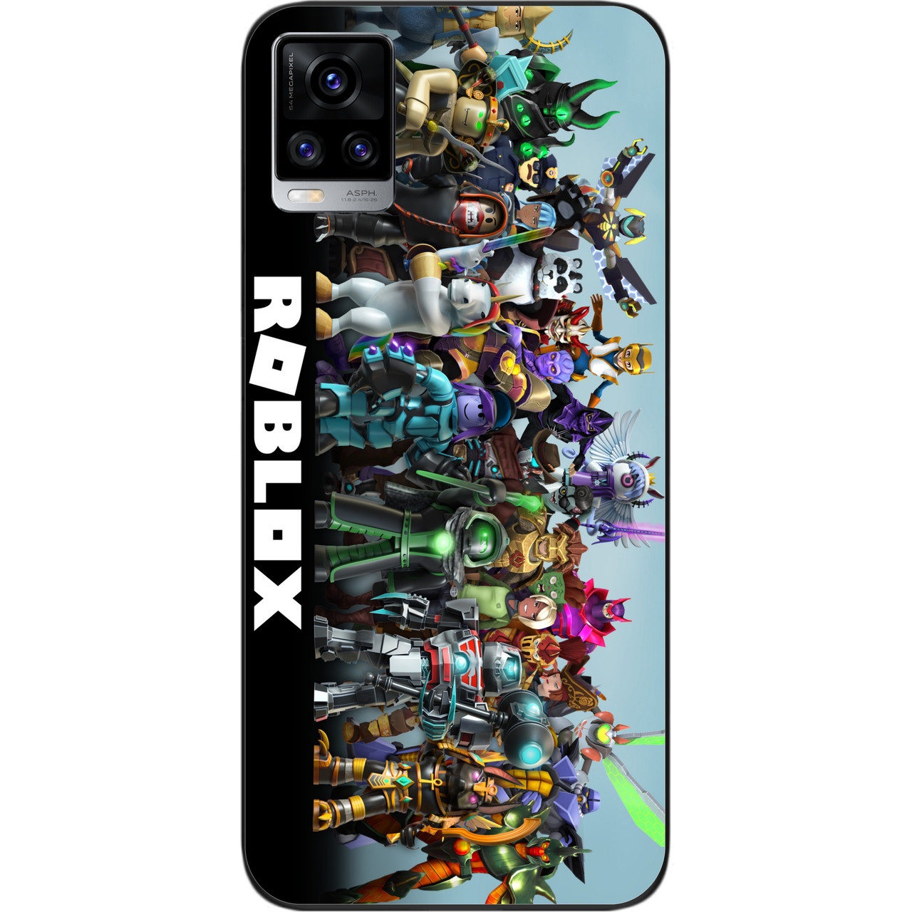 Силіконовий чохол для Vivo V20 з картинкою Roblox Герой