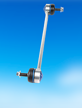 Стійка (тяга) переднього стабілізатора (УСИЛЕННА) на Renault Laguna 3 / MEYLE 716 060 0014/HD