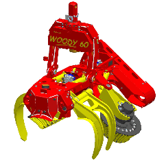 Харвестерна голівка Konrad Woody WH6