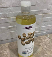 Рицинова олія NOW Castor Oil 473 мл