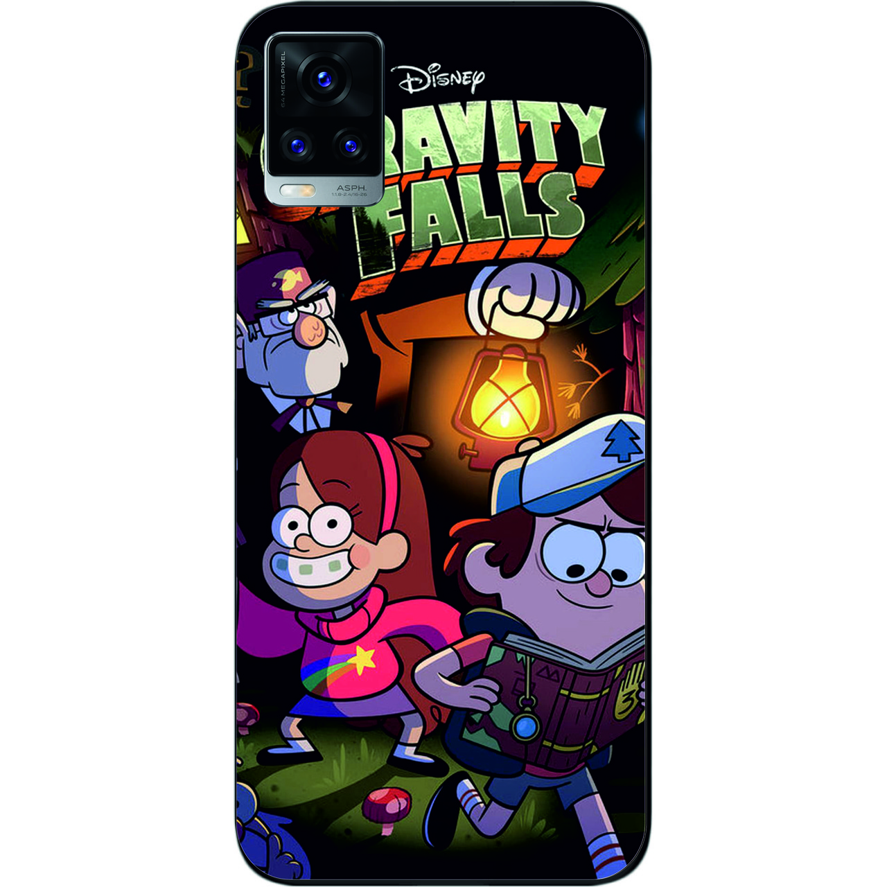 Силіконовий чохол для Vivo V20 з картинкою Дипер і Мейбл