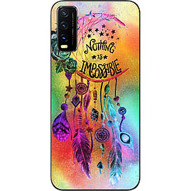 Чохол силіконовий для Vivo Y20 з картинкою Оберіг