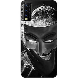 Чохол силіконовий для Vivo Y20 з картинкою Маска
