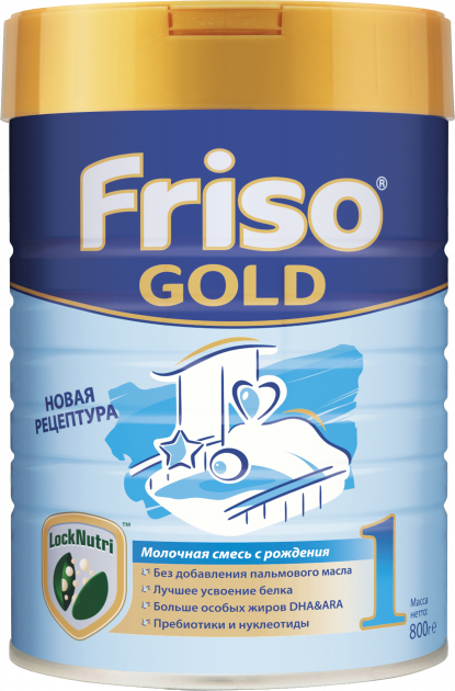 Суміш суха молочна Friso Gold 1 LockNutri з народження й до 6 місяців 800 г