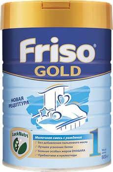 Суміш суха молочна Friso Gold 1 LockNutri з народження й до 6 місяців 800 г