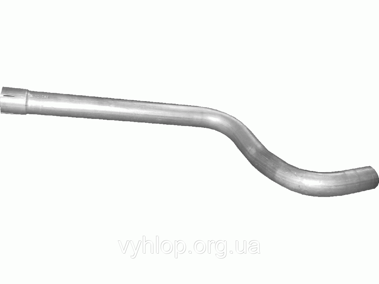 Труба проміжна Renault Mascott 2.8 D din 66200 98-04 (70.081) Polmostrow алюминизированный