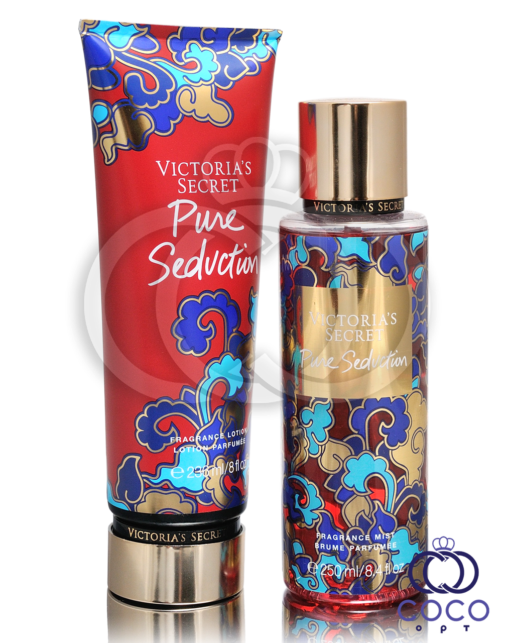Парфюмированный набор Victoria`s Secret лосьон и спрей для тела Pure Seduction Flower (ОРИГИНАЛЬНОЕ КАЧЕСТВО)