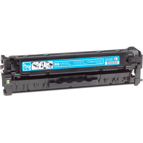 Картридж оригінальний HP 304A Cyan (CC531A) аналог (CANON 718) З ЗАПРЯМИКИЙ