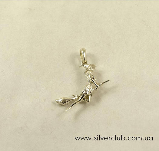 Кулон ведьма на метле, цена 850 грн — Prom.ua (ID#1497032272)