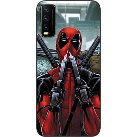 Силіконовий чохол для Vivo Y20 з картинкою Дэдпул