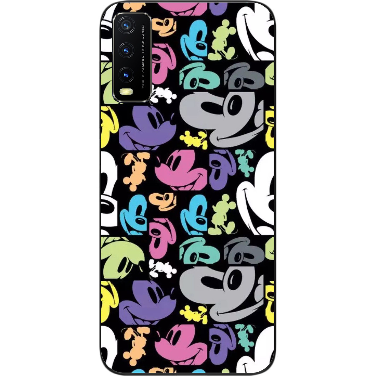 Силіконовий чохол для Vivo Y20 з картинкою Міккі Маус